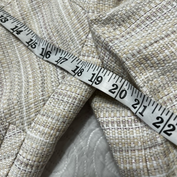 Brooks Brothers skirt suit woman 2 4
cream Silver Pink NWT Jacquard Cropped - Picture 8 of 16